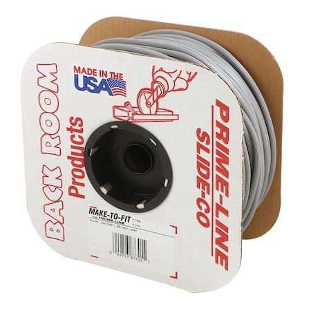 Prime-Line 0.23 in. x 250 ft. Roll Gray Spline 1 Roll P 7705